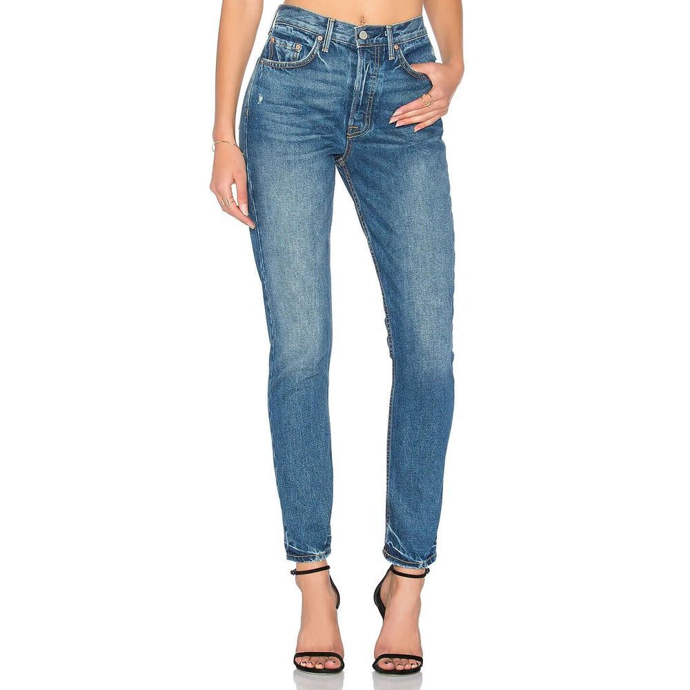 Grlfrnd‎ Womens Karolina High-Rise Skinny Jeans Size 25 New